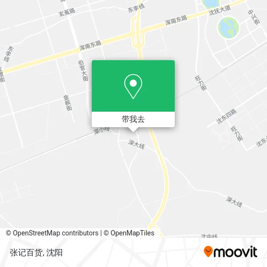 张记百货地图