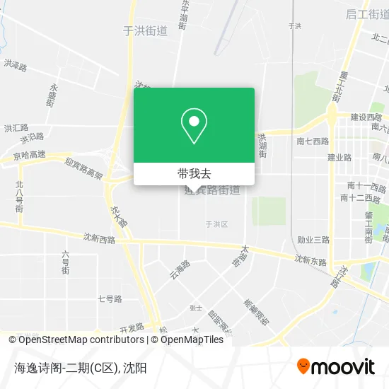 海逸诗阁-二期(C区)地图