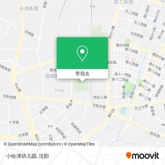 小哈津幼儿园地图