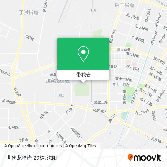 世代龙泽湾-29栋地图