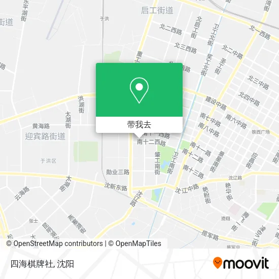 四海棋牌社地图
