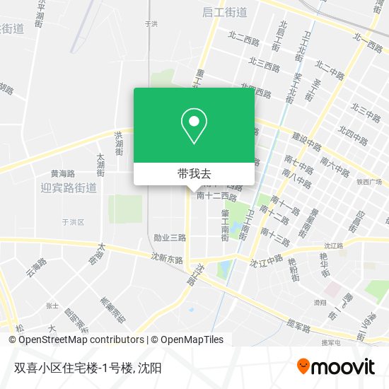 双喜小区住宅楼-1号楼地图