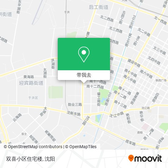 双喜小区住宅楼地图