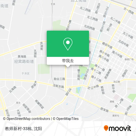 教师新村-33栋地图