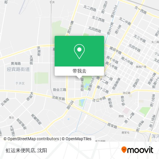 虹运来便民店地图