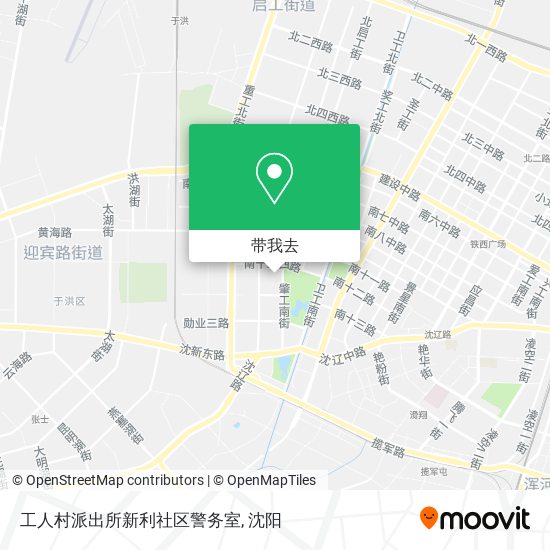 工人村派出所新利社区警务室地图