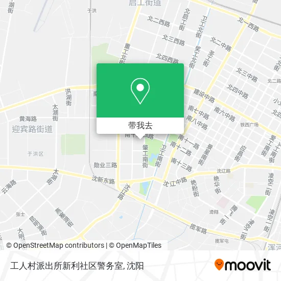 工人村派出所新利社区警务室地图