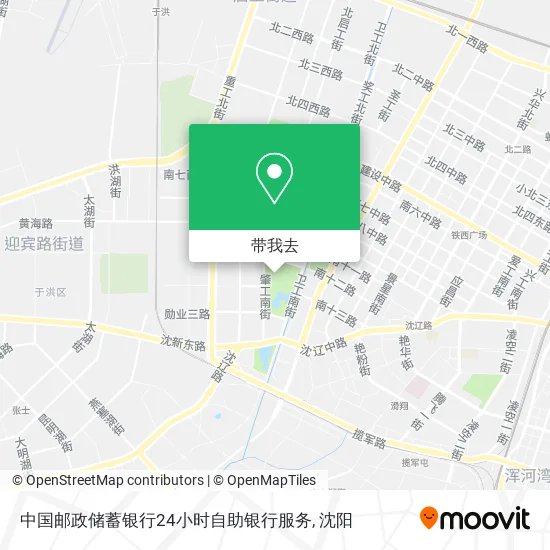 中国邮政储蓄银行24小时自助银行服务地图