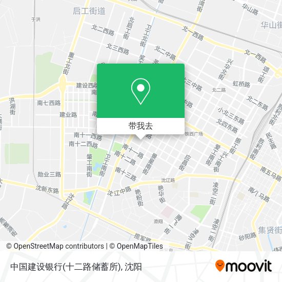 中国建设银行(十二路储蓄所)地图