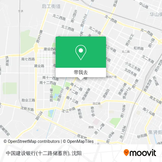 中国建设银行(十二路储蓄所)地图