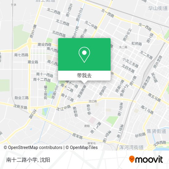 南十二路小学地图
