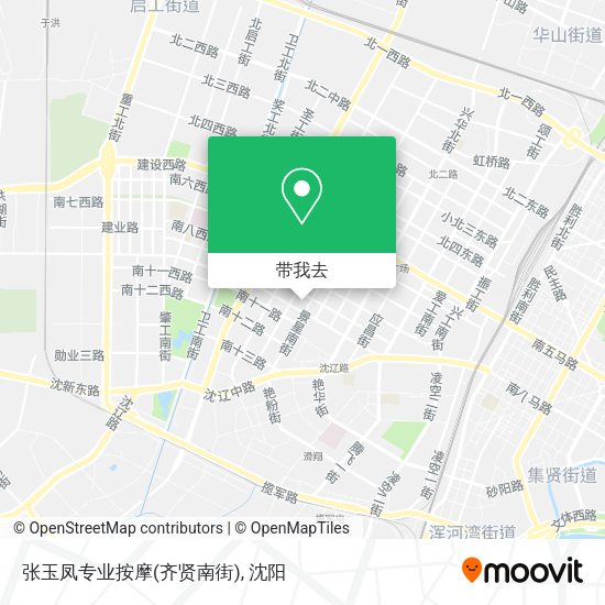 张玉凤专业按摩(齐贤南街)地图