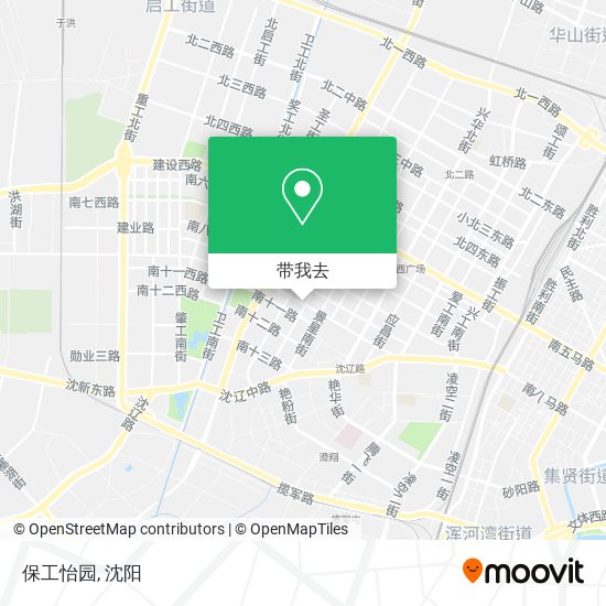 保工怡园地图