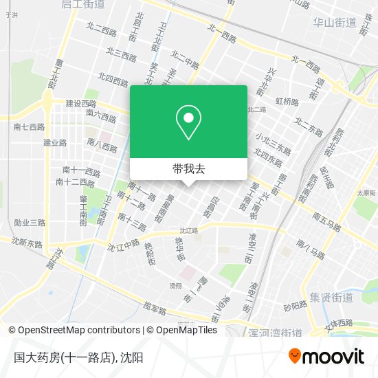国大药房(十一路店)地图