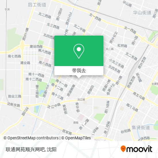 联通网苑顺兴网吧地图