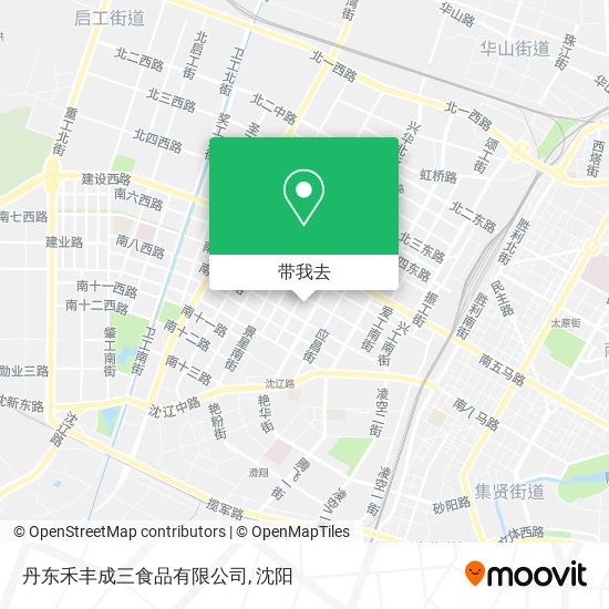 丹东禾丰成三食品有限公司地图