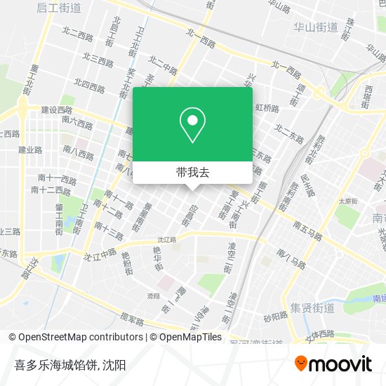 喜多乐海城馅饼地图
