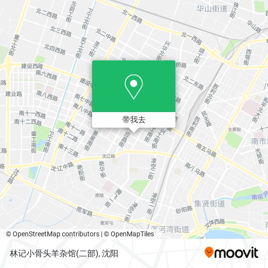 林记小骨头羊杂馆(二部)地图