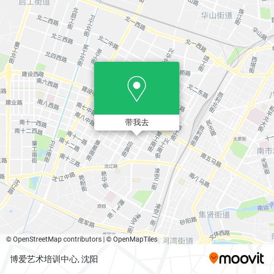 博爱艺术培训中心地图