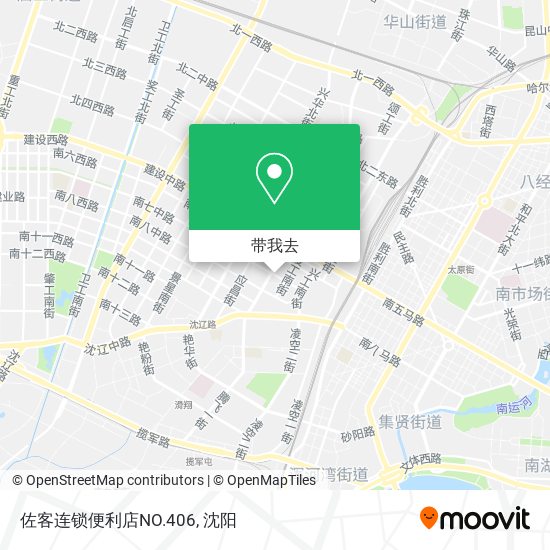 佐客连锁便利店NO.406地图