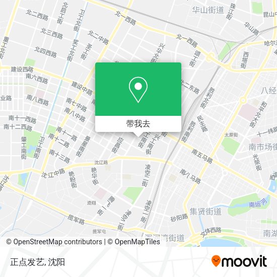 正点发艺地图