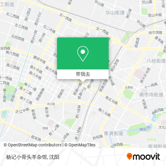 杨记小骨头羊杂馆地图