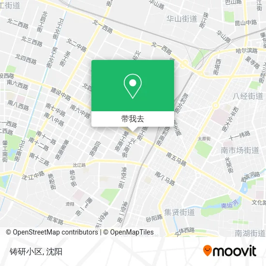 铸研小区地图