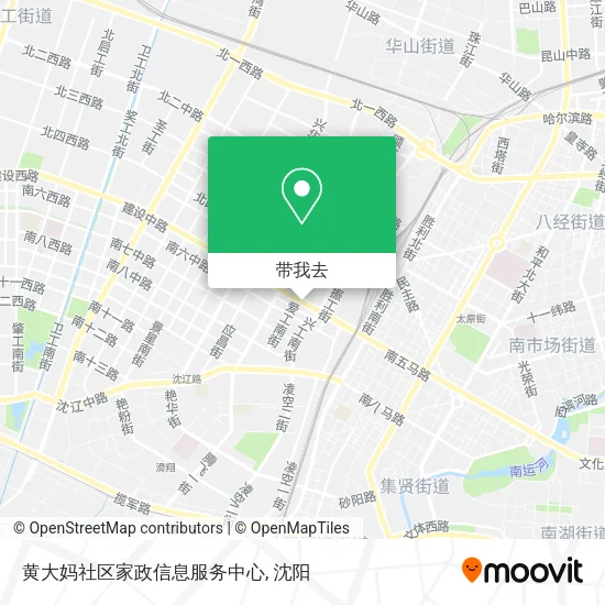 黄大妈社区家政信息服务中心地图