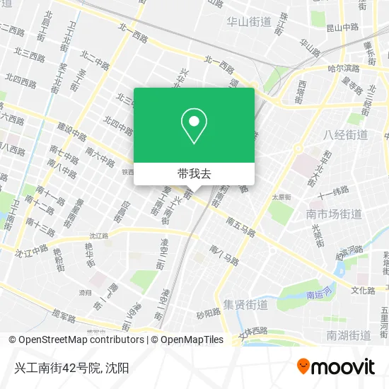 兴工南街42号院地图