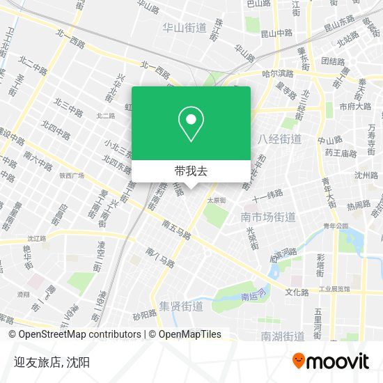 迎友旅店地图