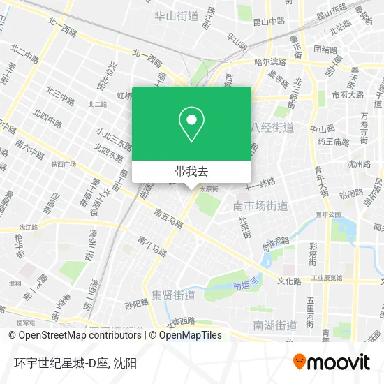 环宇世纪星城-D座地图