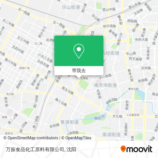 万振食品化工原料有限公司地图