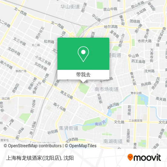 上海梅龙镇酒家(沈阳店)地图
