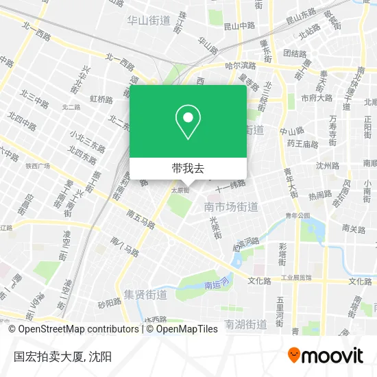国宏拍卖大厦地图