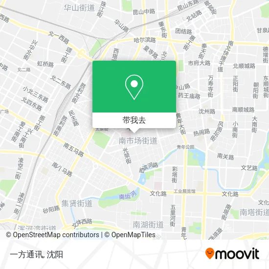 一方通讯地图