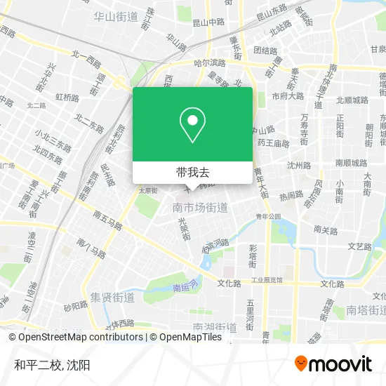 和平二校地图