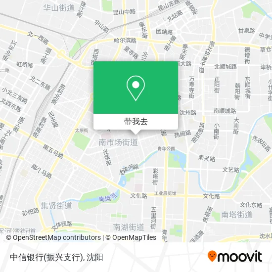 中信银行(振兴支行)地图