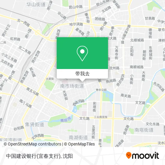中国建设银行(宜春支行)地图