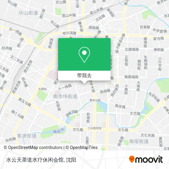 水云天茶道水疗休闲会馆地图