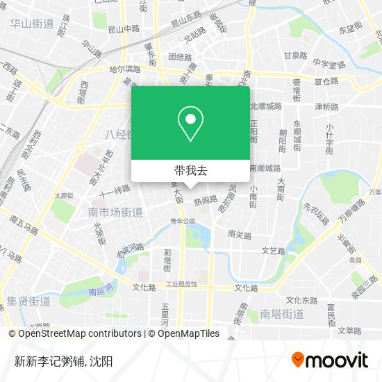 新新李记粥铺地图