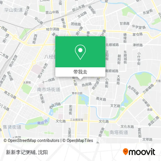 新新李记粥铺地图