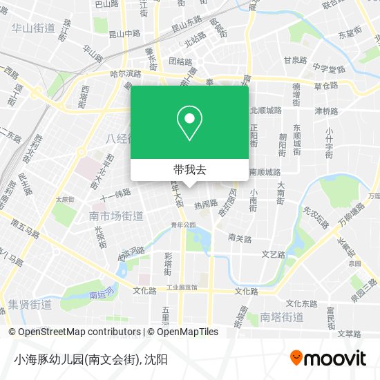 小海豚幼儿园(南文会街)地图
