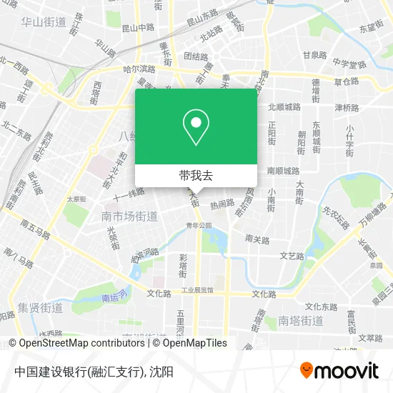 中国建设银行(融汇支行)地图