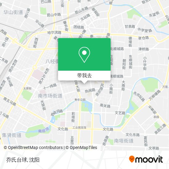乔氏台球地图