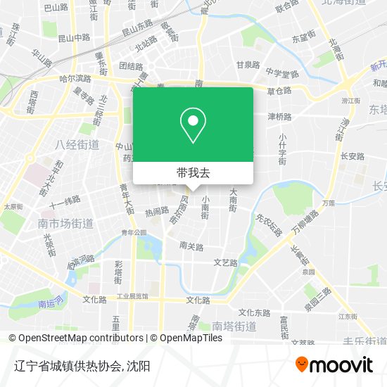 辽宁省城镇供热协会地图