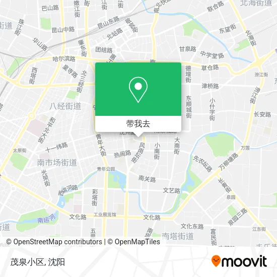 茂泉小区地图