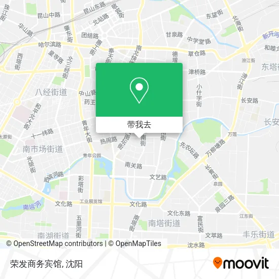 荣发商务宾馆地图