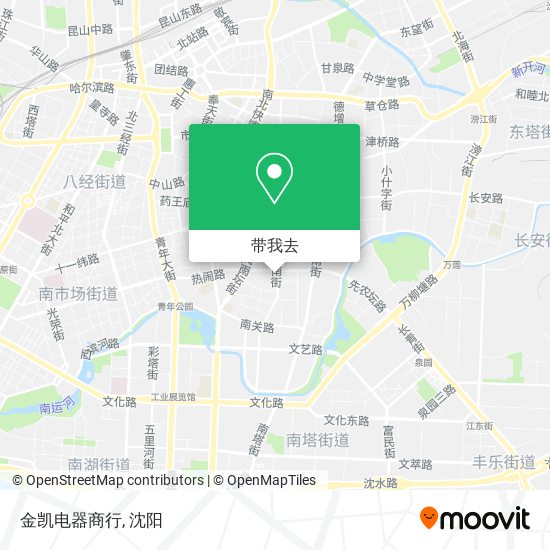 金凯电器商行地图