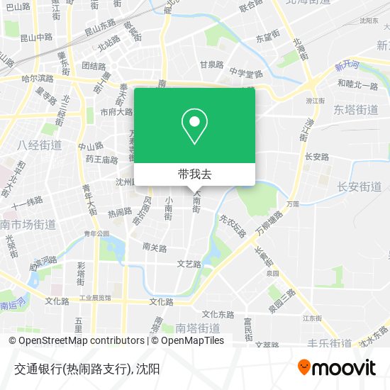 交通银行(热闹路支行)地图