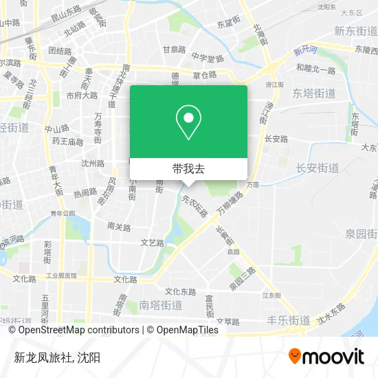 新龙凤旅社地图